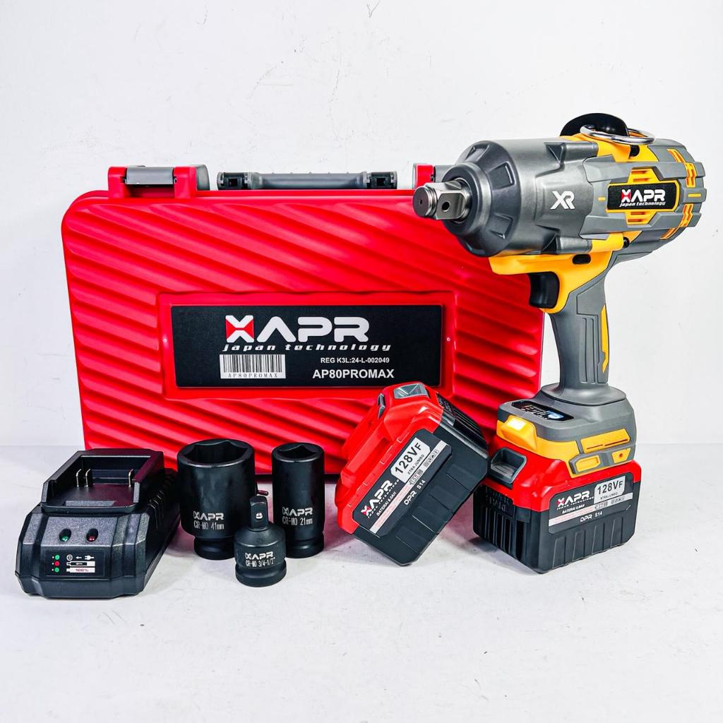 APR AP80PROMAX Impact Wrench Pembuka baut 3/4 INCH PROMAX Bor Pembuka Baut 3000Nm AP80
