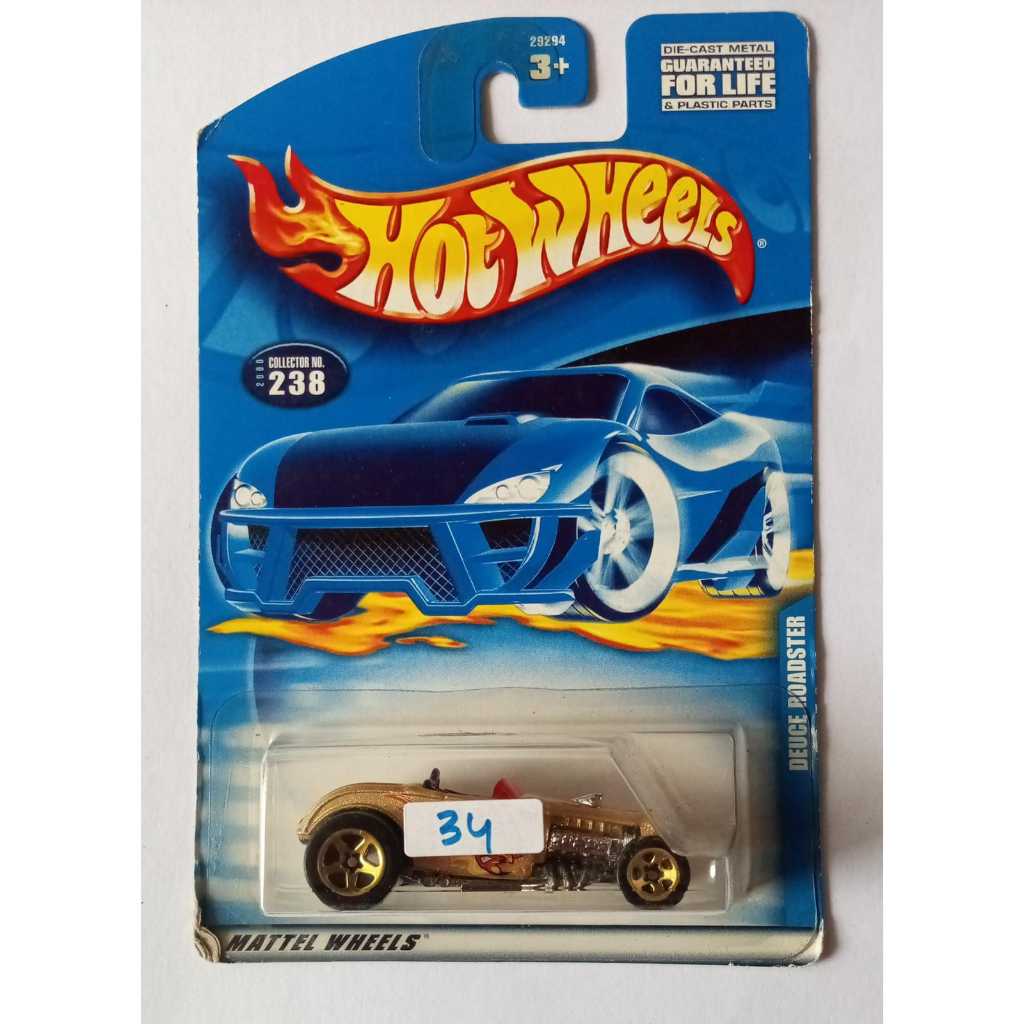 Hot Wheels - Deuce Roadster Gold Collector No.238