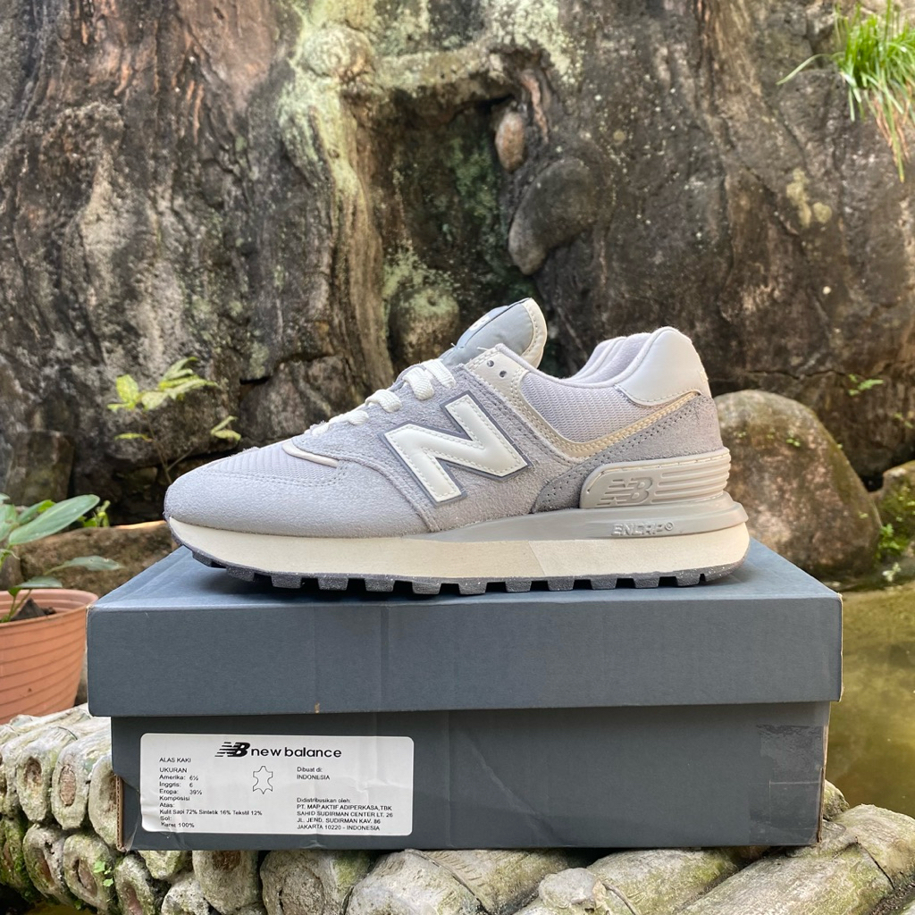 New Balance NB 574 Legacy Men's Sneakers Shoes 'Grey' Size 39.5 (24.5cm) Original Resmi PT MAP