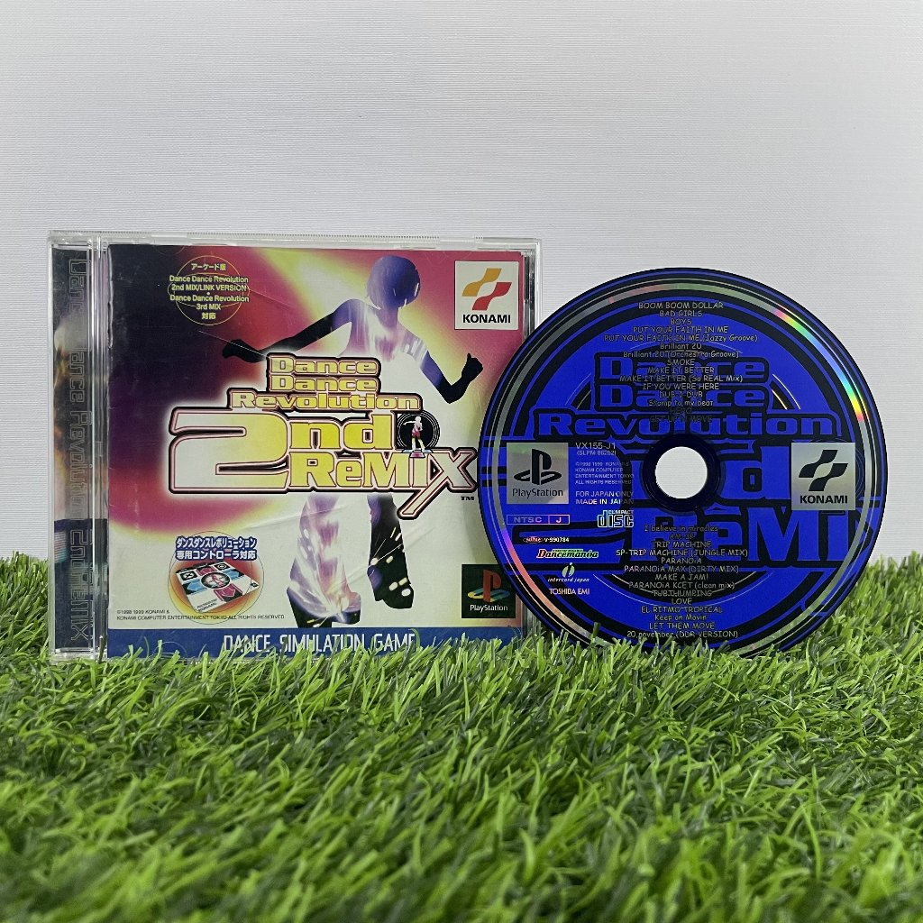 PlayStation PS1 - Dance Dance Revolution 2nd Remix NTSC-J (Bahasa Jepang)