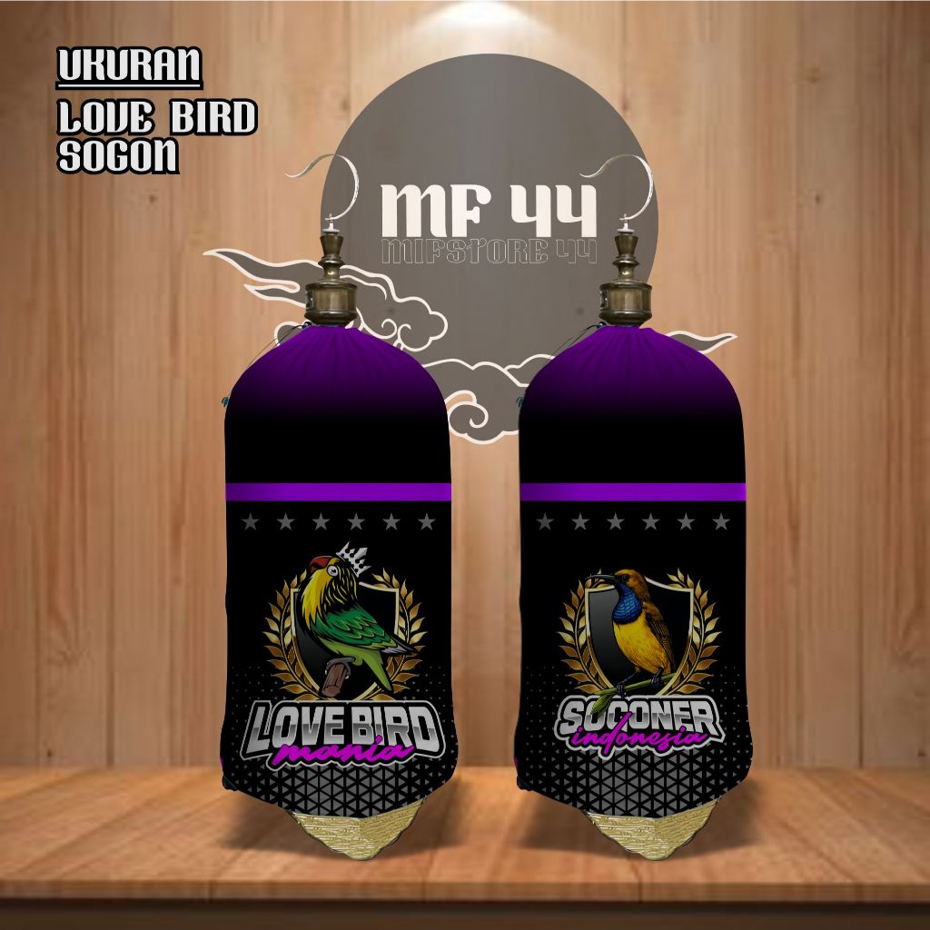 krodong lovebird,krodong sogon bahan jersey