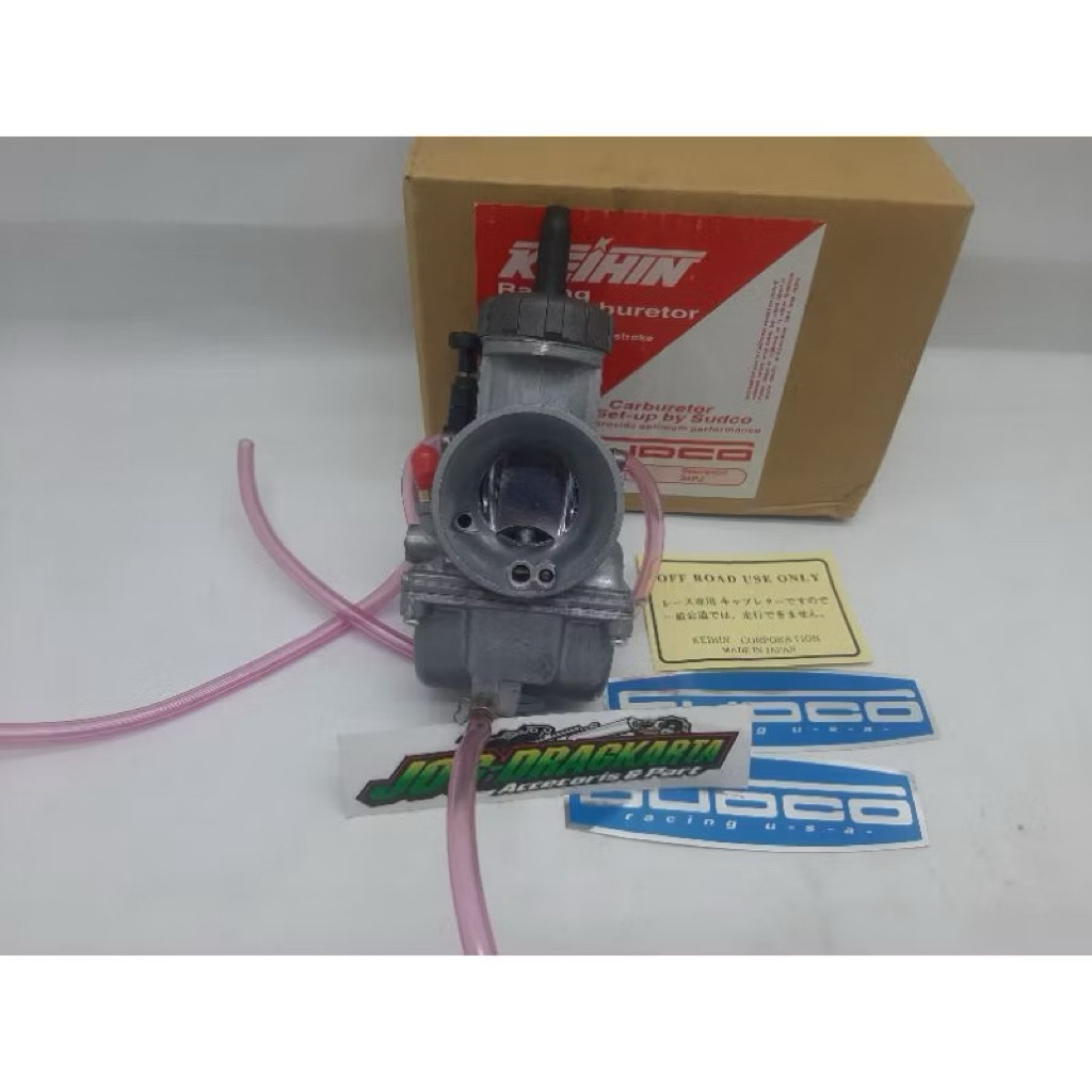 KARBU KARBURATOR PWK PJ34 PJ 34 SUDCO GRADE A PREMIUM UNIVERSALL 2 TAK 4 TAK
