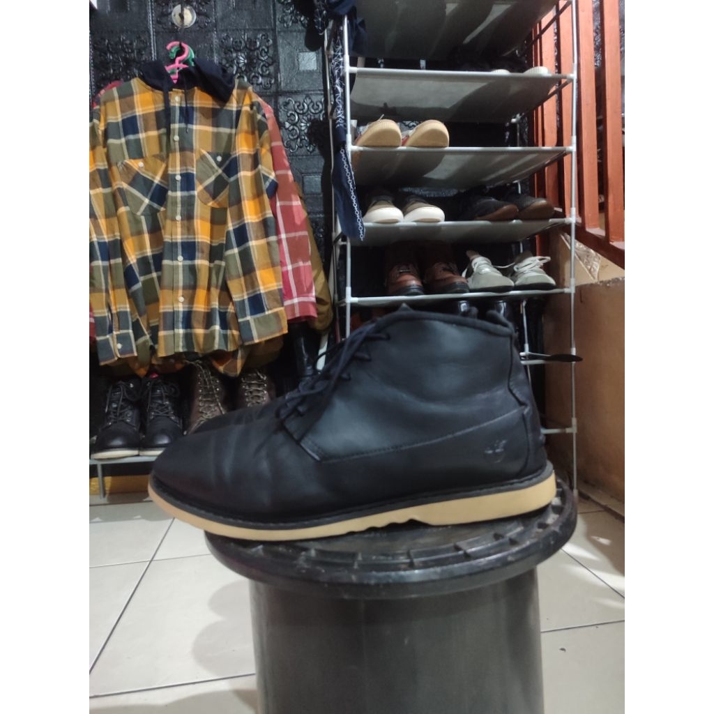 sepatu boots/sepatu kulit size 44 Timberland