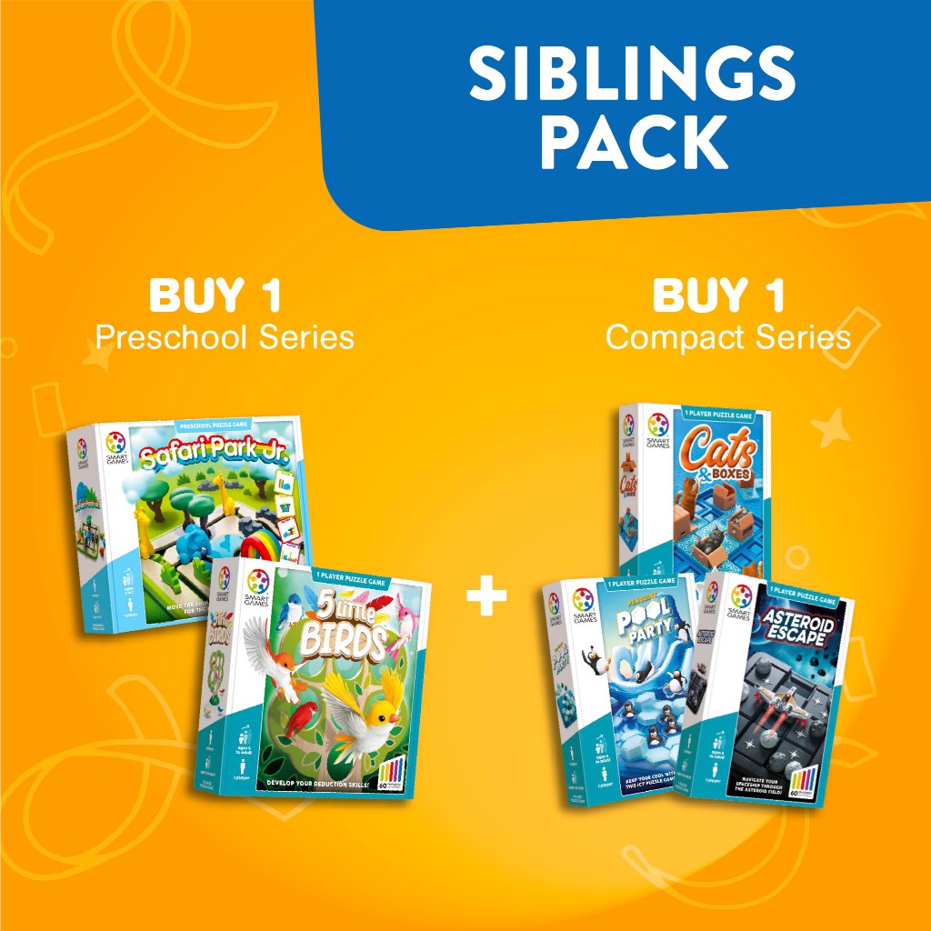 SmartGames Siblings Pack