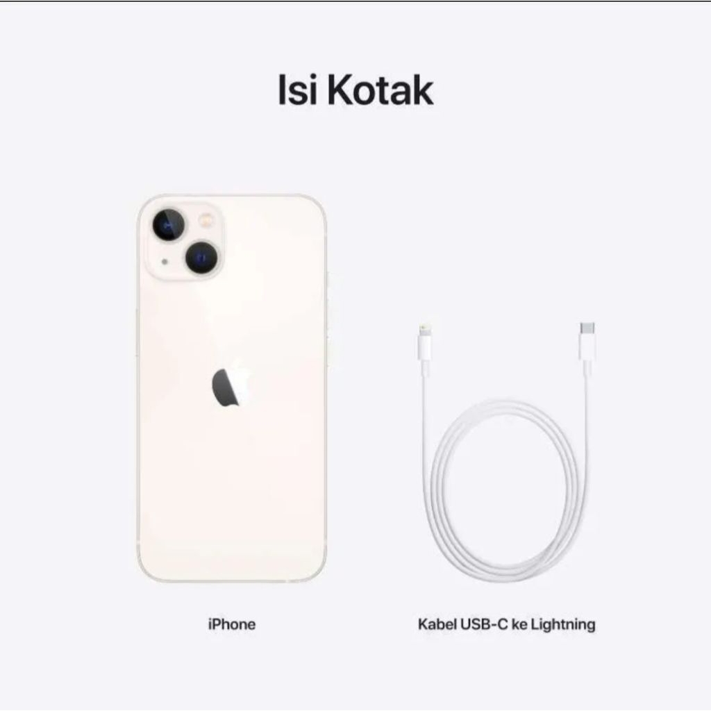Apple Iphone 13 128gb New Segel Baru TAM IBOx