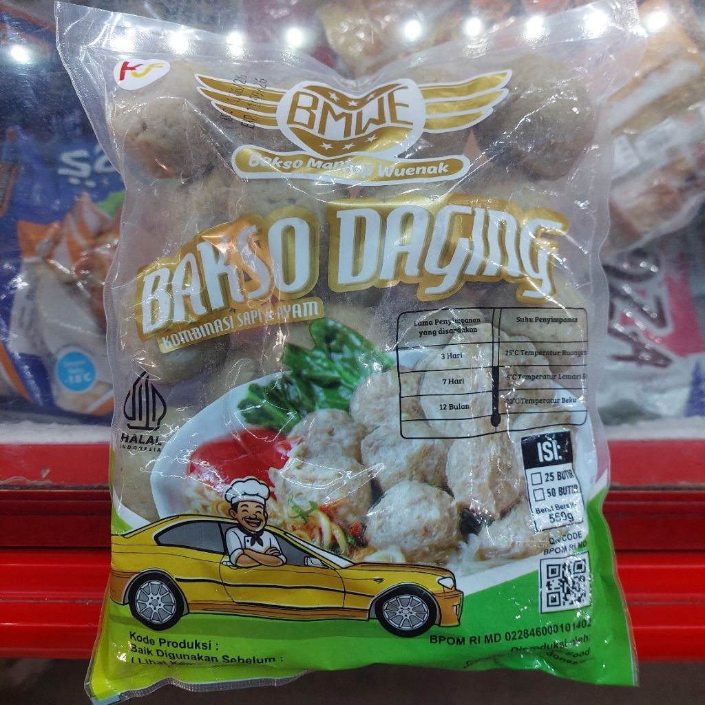 Baso urat BMW-baso viral ,baso super bmwe, baso daging sapi