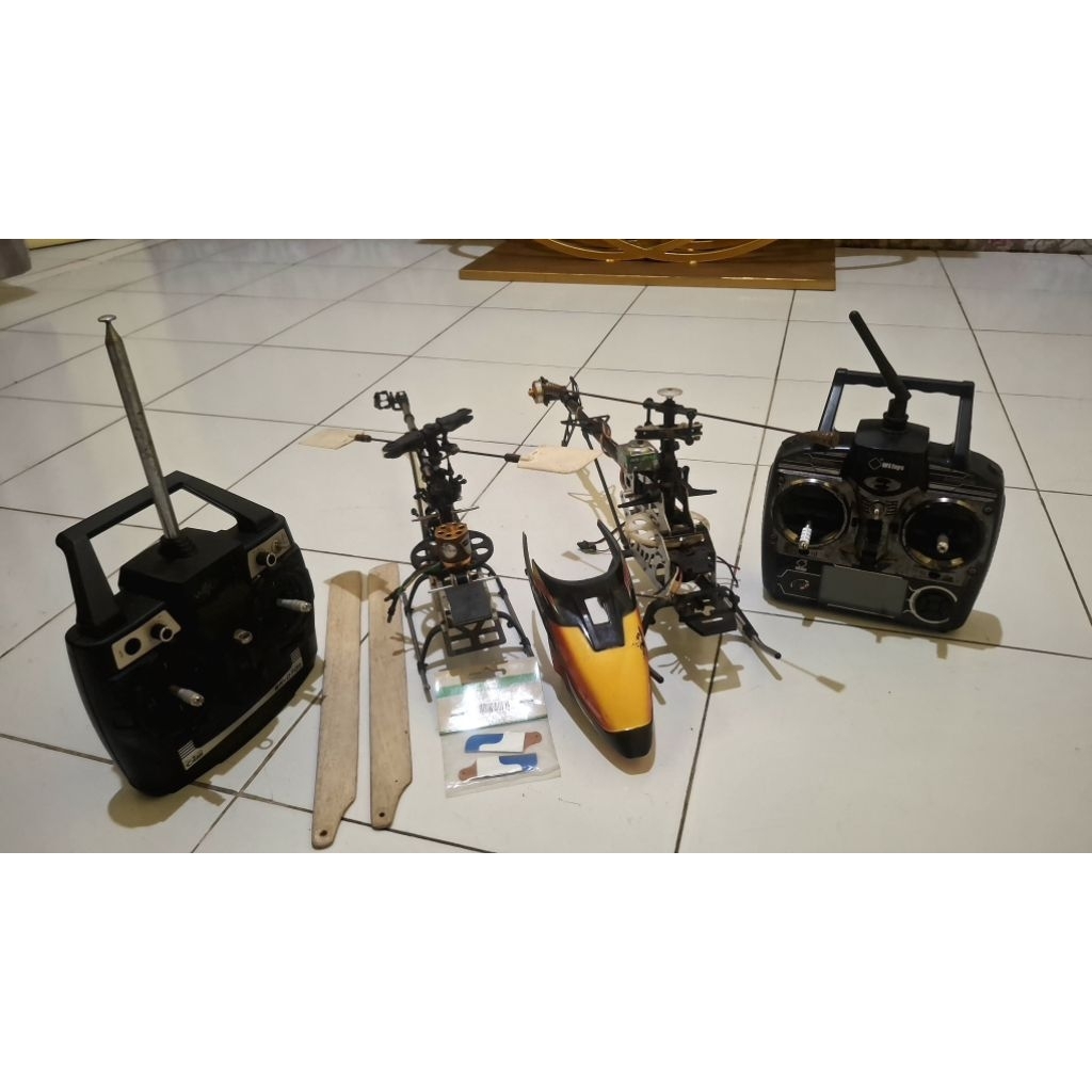 Kit Heli (Walkera + WLToys V913) + Part² & Transmitter