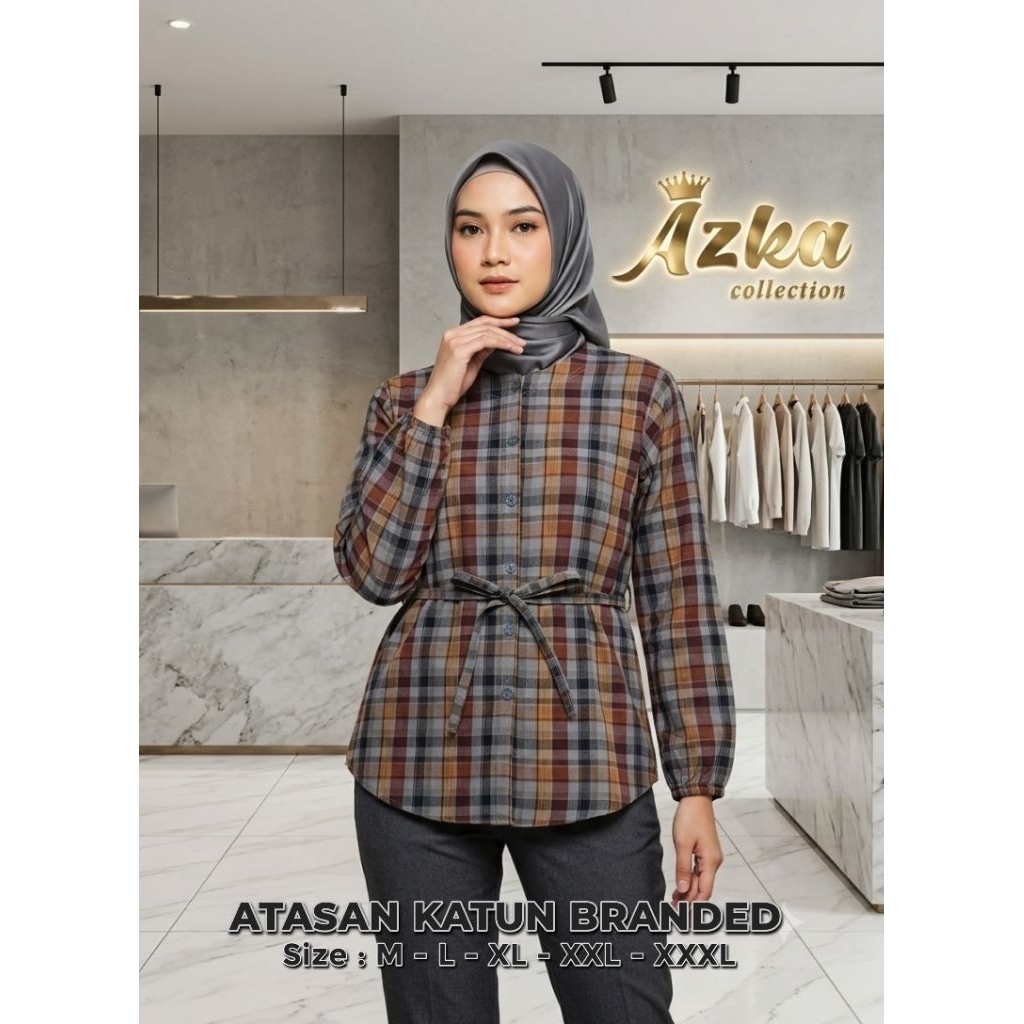 ATASAN AZKA COLLECTION/ BLOUSE AZKA/ MATT KATUN TRISET