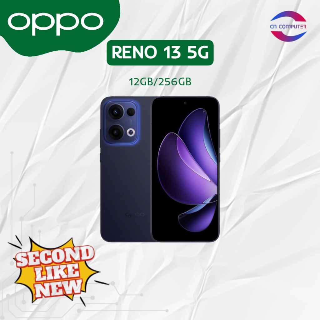 OPPO Reno13 5G 12/256GB - Luminous Blue Second Like New