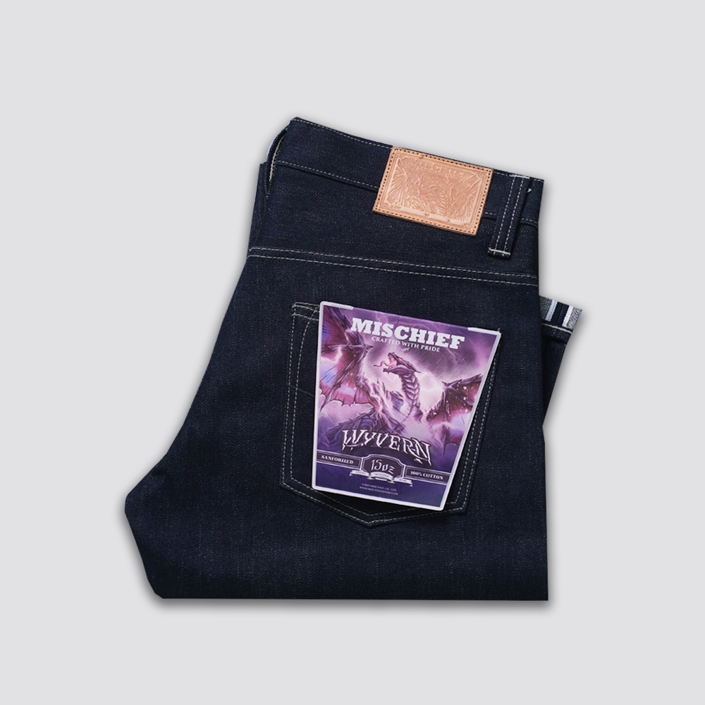 Mischief Denim - WYVERN SL 002 15oz - Selvedge Denim