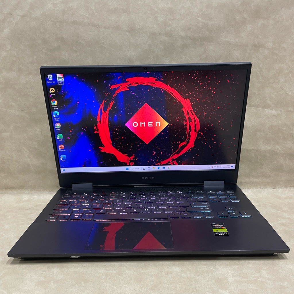 Laptop Gaming HP OMEN 15-EN0013AX Ryzen 7 4800H RAM 16 GB SSD 512 GB Nvidia RTX2060 15”FHDIPS Normal