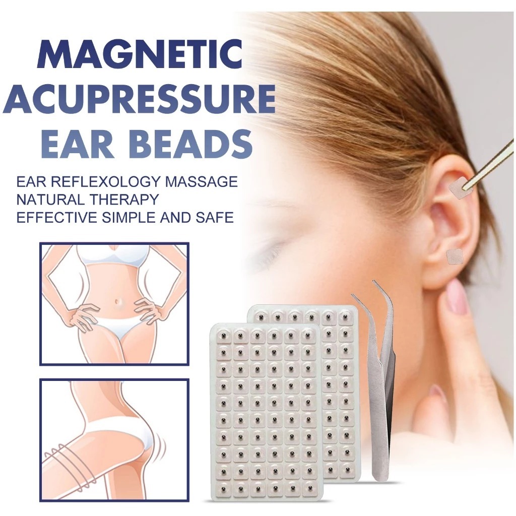 Ear Acupuncture Massage Sticker 120pcs Koyo Terapi Telinga Koyo Titik Akupuntur Telinga Mengurangi G
