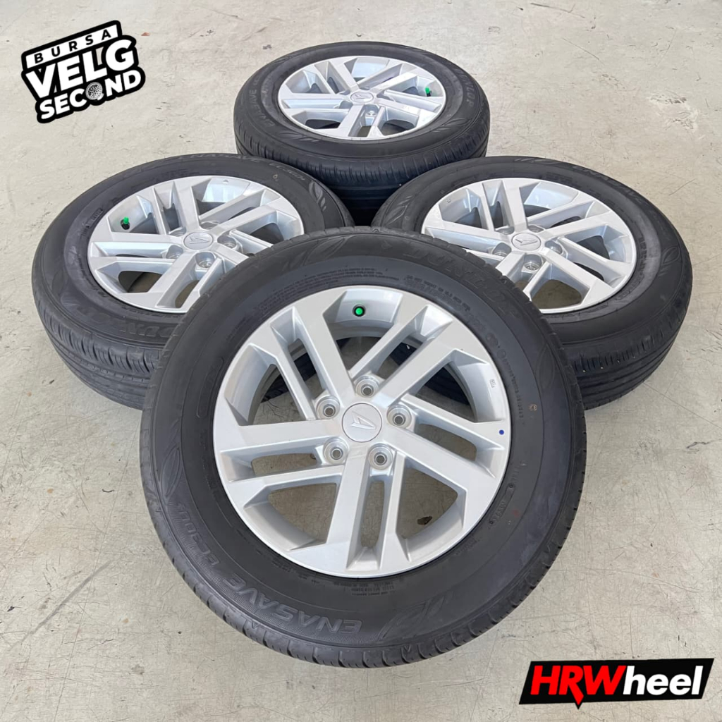 Pelek Ban Asli Original New Terios R16 + Ban GT Radial 215 65 R16, Bekas Bagus Aman Berkualitas