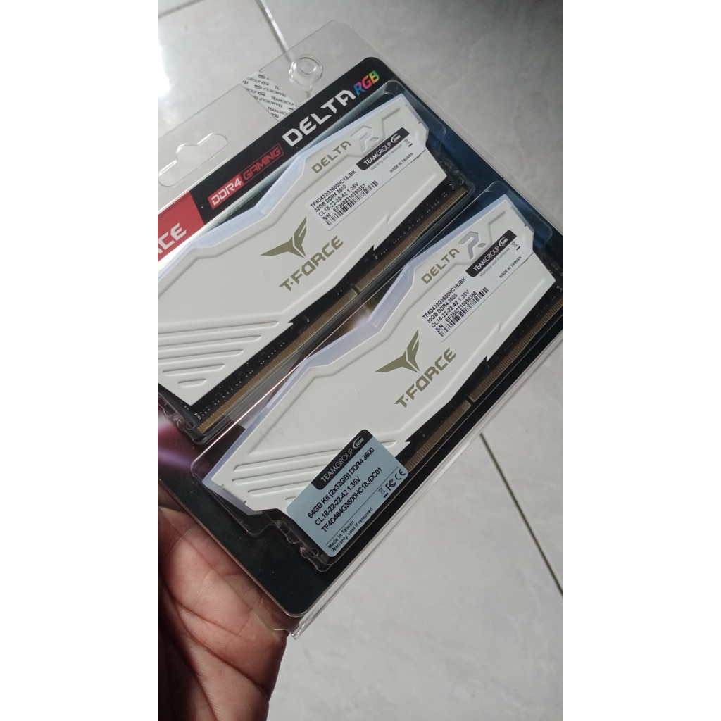 Ram Tforce 64GB DDR4 3600mhz