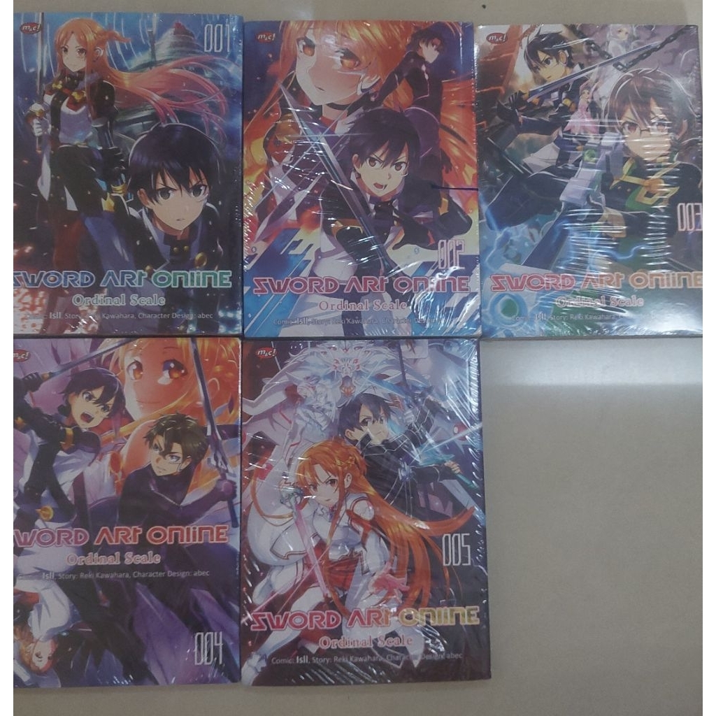 Komik Sword Art Online - Ordinal Scale (set)