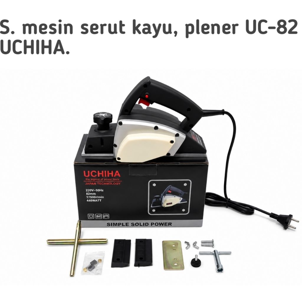 mesin serut kayu uchiha UC-82 japan teknologi