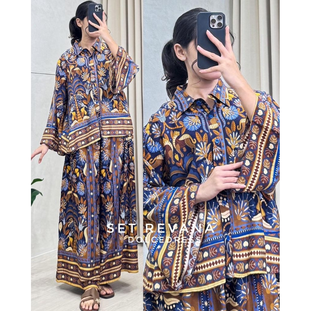 One set premium twill set revana by dolce dress