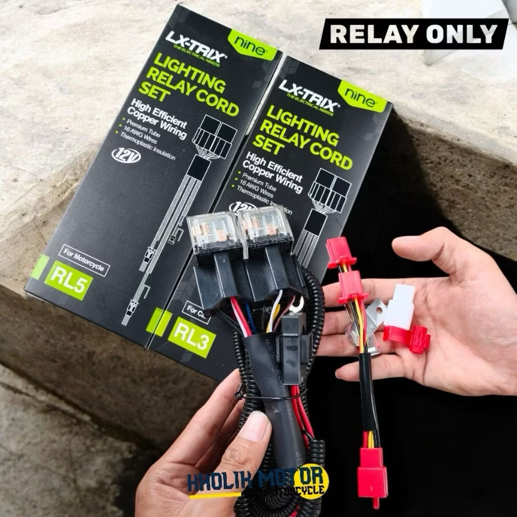 RELAY LAMPU TELAK SQL 3 (RELAY SAJA)