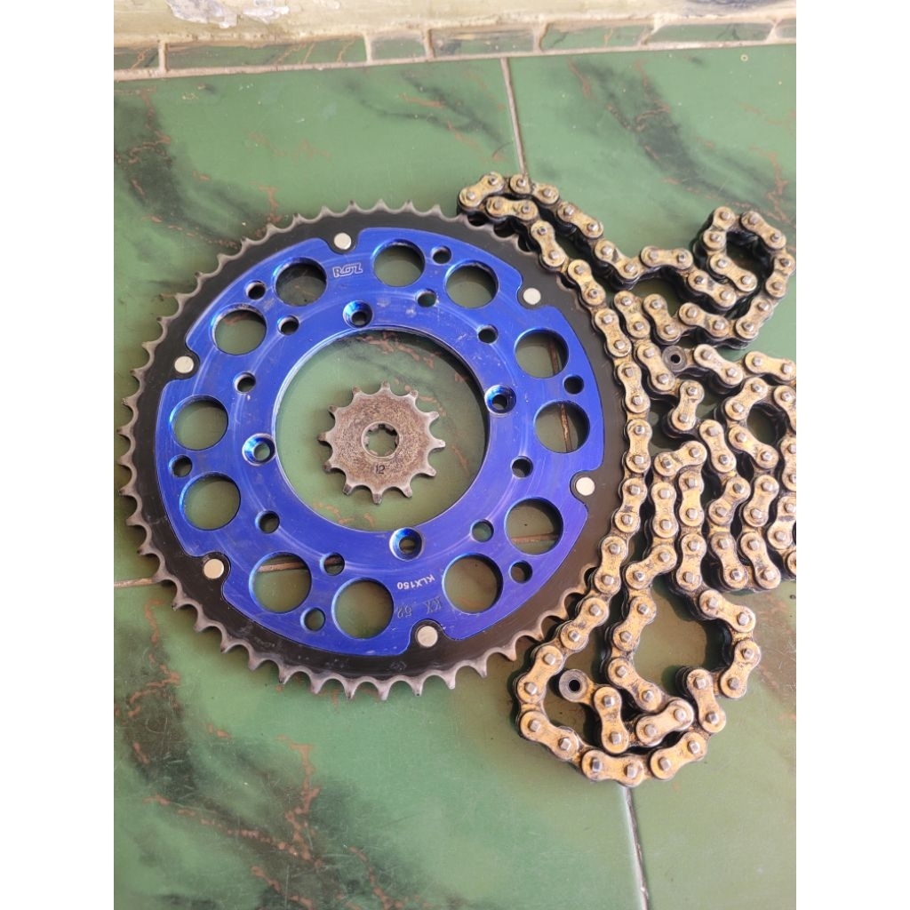 gir set rantai klx 520 ROZ