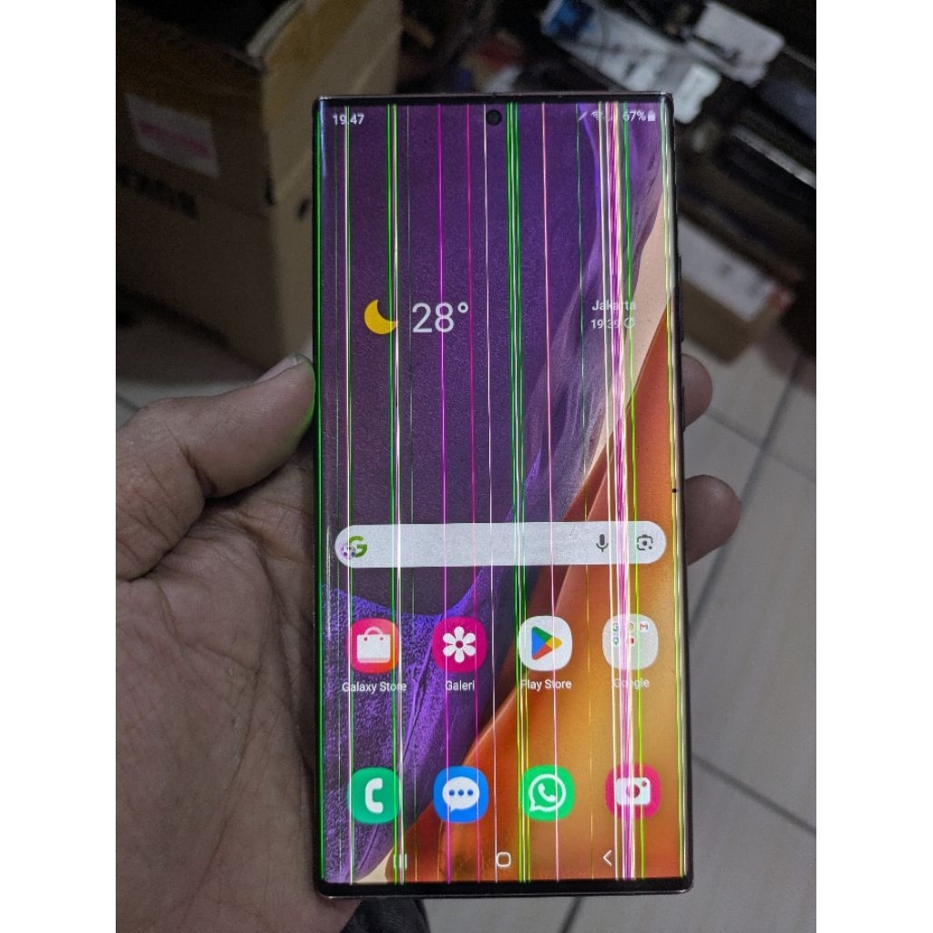 Samsung Note 20 Ultra 5g Sein Minus LCD