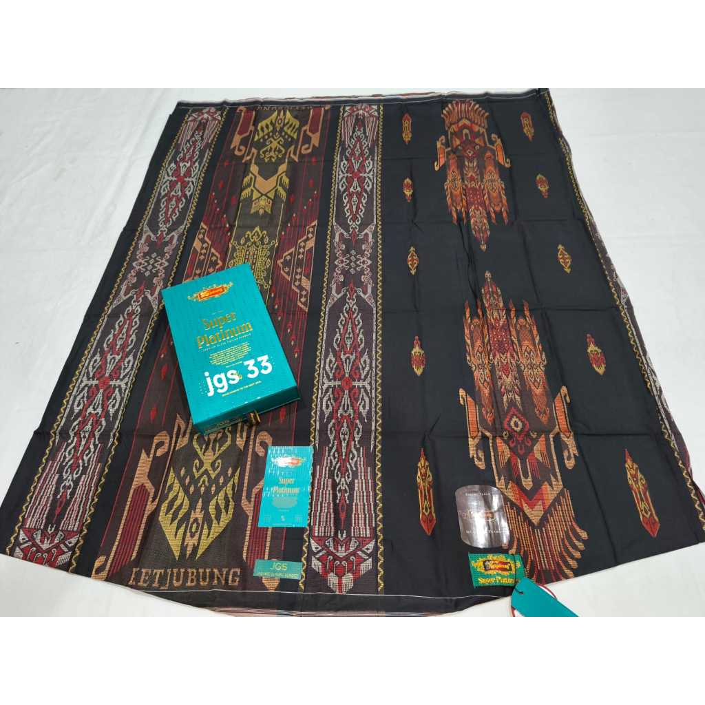 Sarung Ketjubung Super Platinum Gold