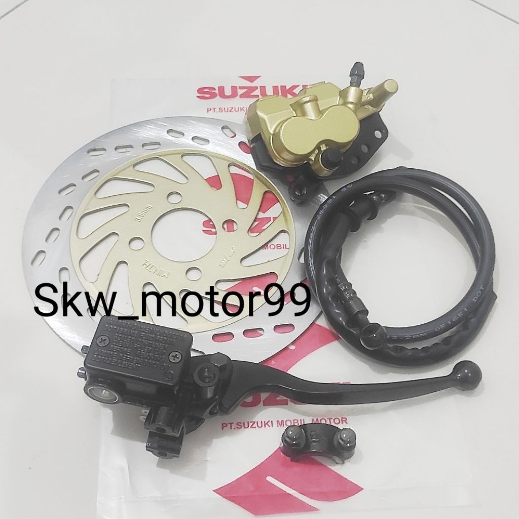 Piringan Cakram 4item Depan Suzuki Shogun 125 R, Shogun Fd, Arashi Velg Jari"