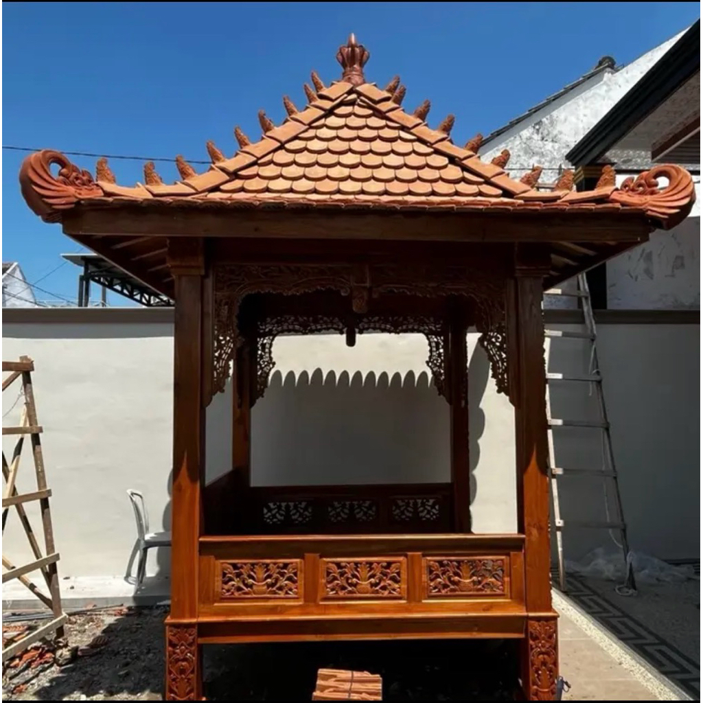 gazebo ukir 2x2