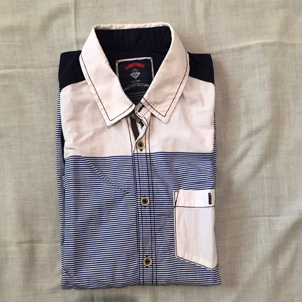Kemeja Lengan 3/4 Poshboy Second