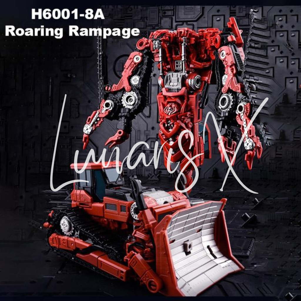AOYI Transformers Roaring Rampage H6001-8A YS-08A Devastator Revenge Of The Fallen Construction Defo