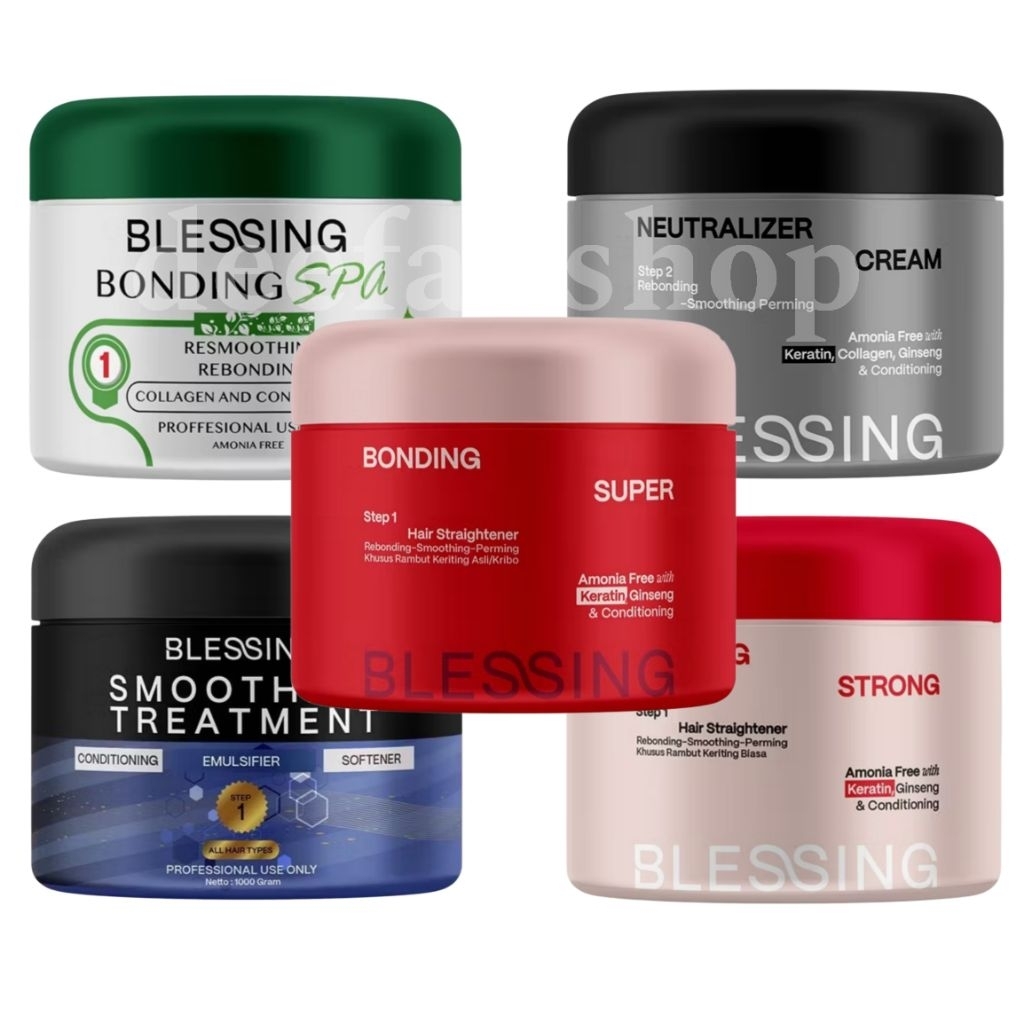 BLESSING Smoothing Rebonding / Pelurusan 1Kg