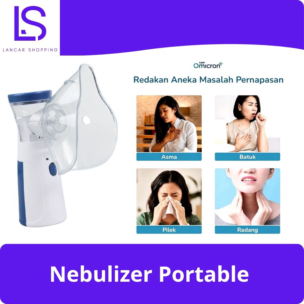 [COD] nebulizer portable inhaler inhalasi nebuliser portabel untuk asma
