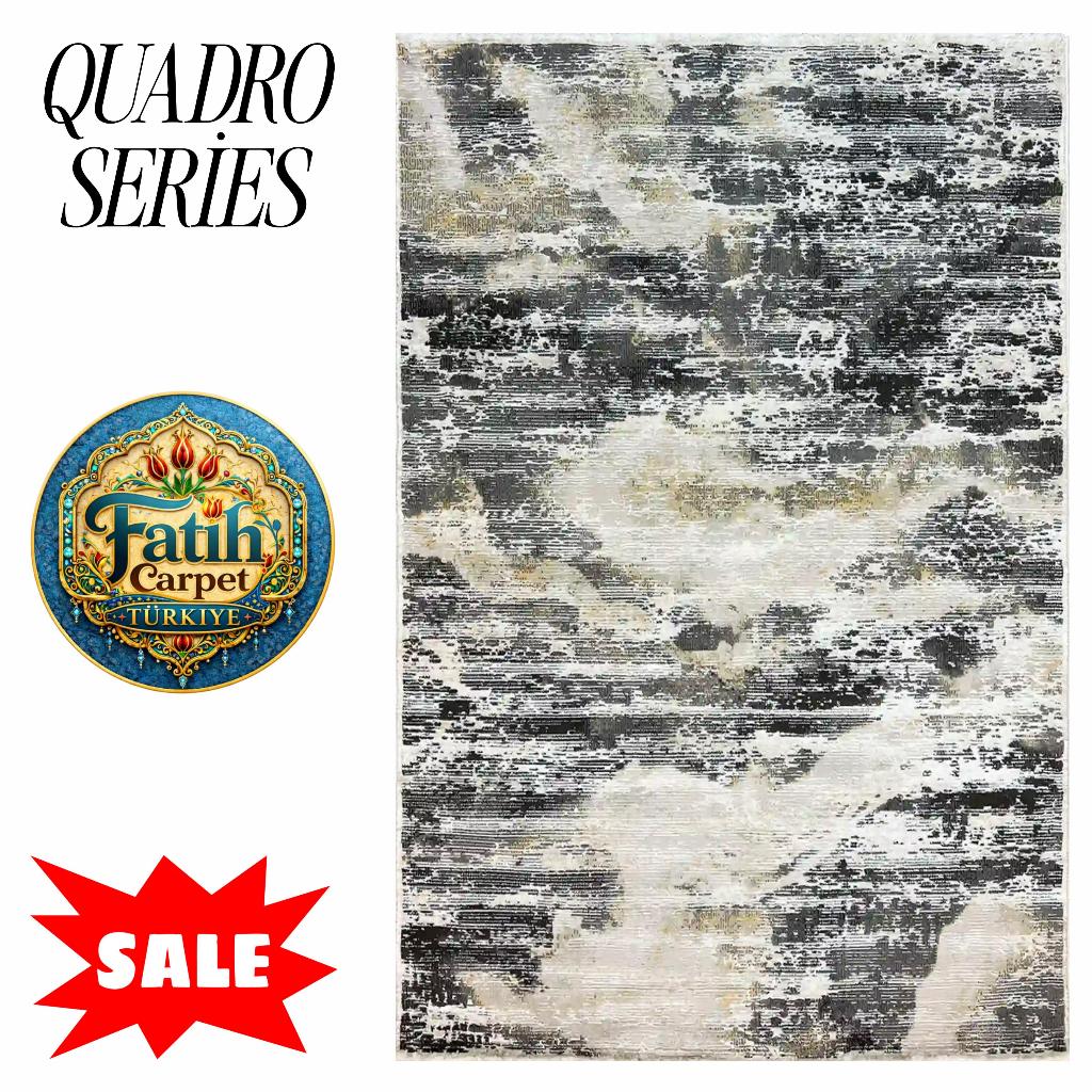 Karpet Abstrak Impor Turki Merek Quadro -QDR12