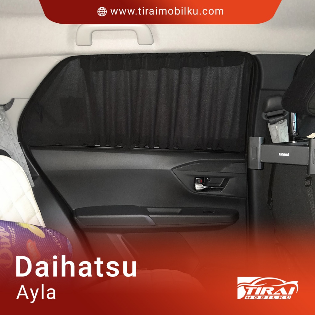 Tirai Mobil Gorden Mobil Premium Fullset Daihatsu Ayla