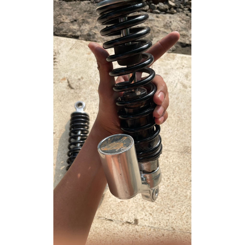 shock belakang tiger ori