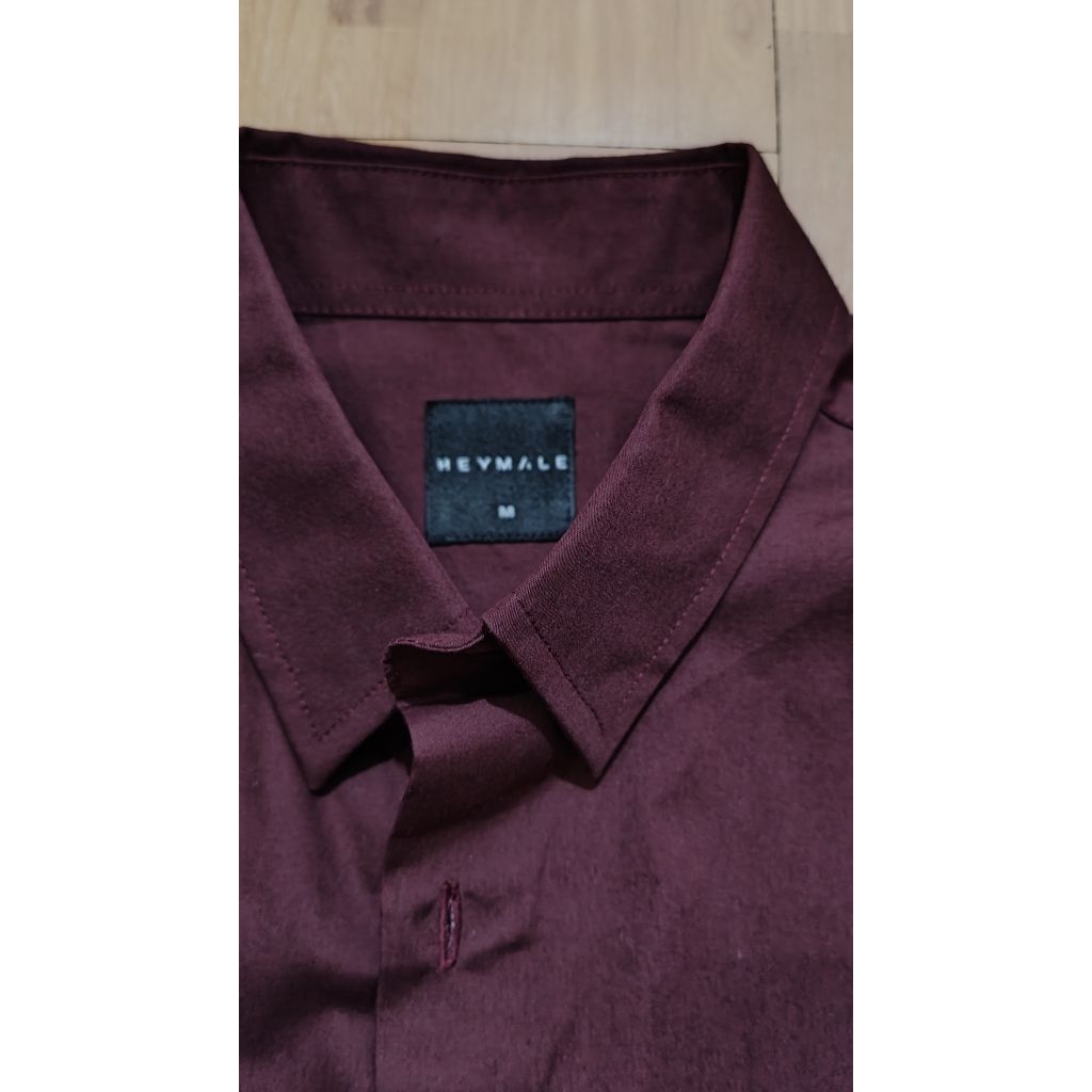 Kemeja Heymale (Maroon)