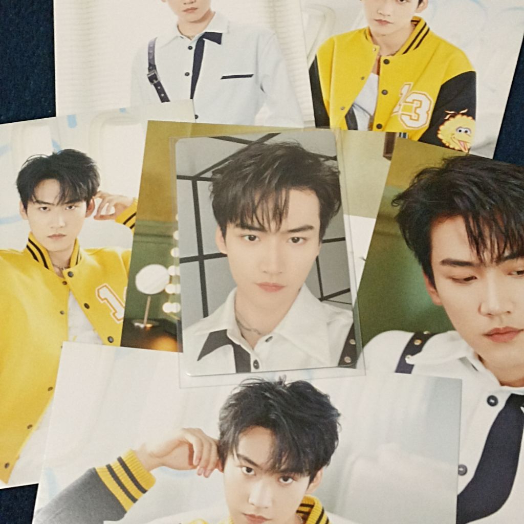 [TAKE ALL] Official INTO1 Daniel Zhou Keyu Connecting World Special PC Photocard Postcard Set Chuang