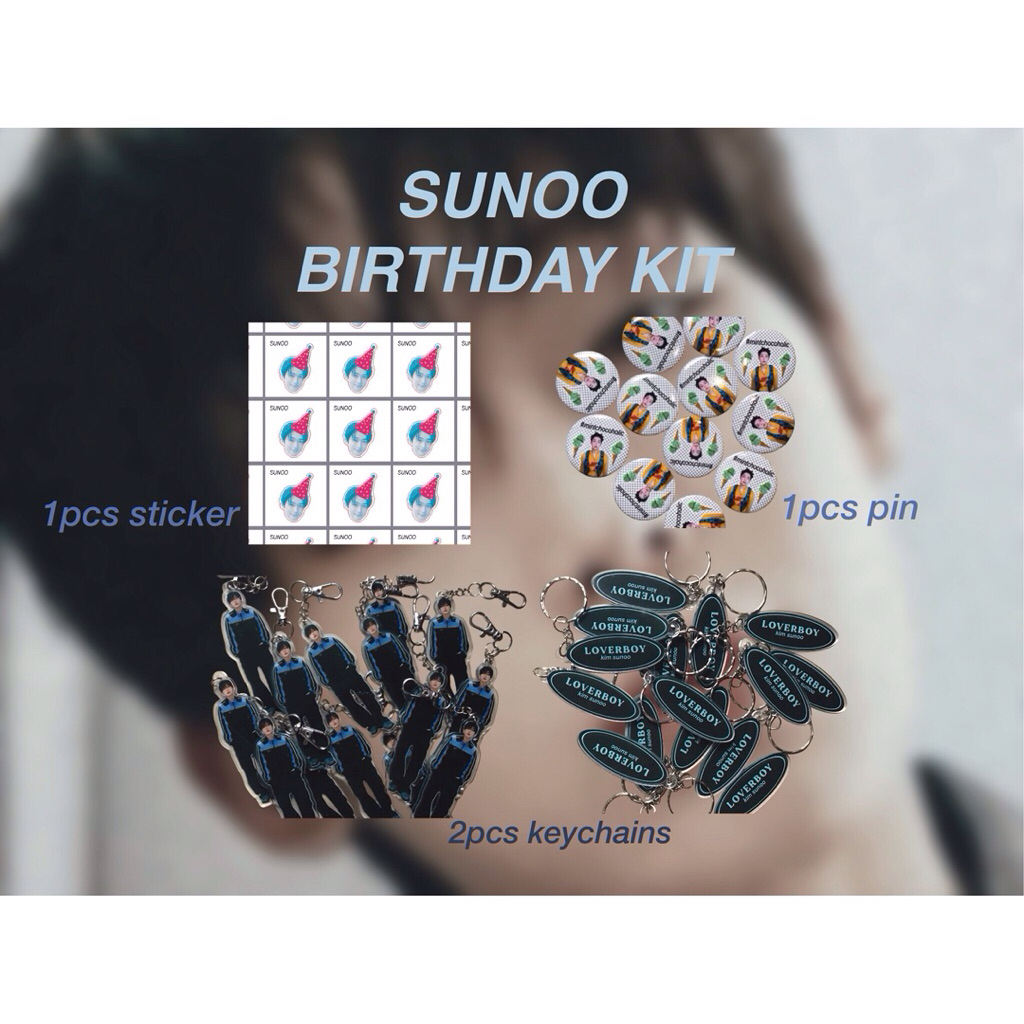 SUNOO birthday kit