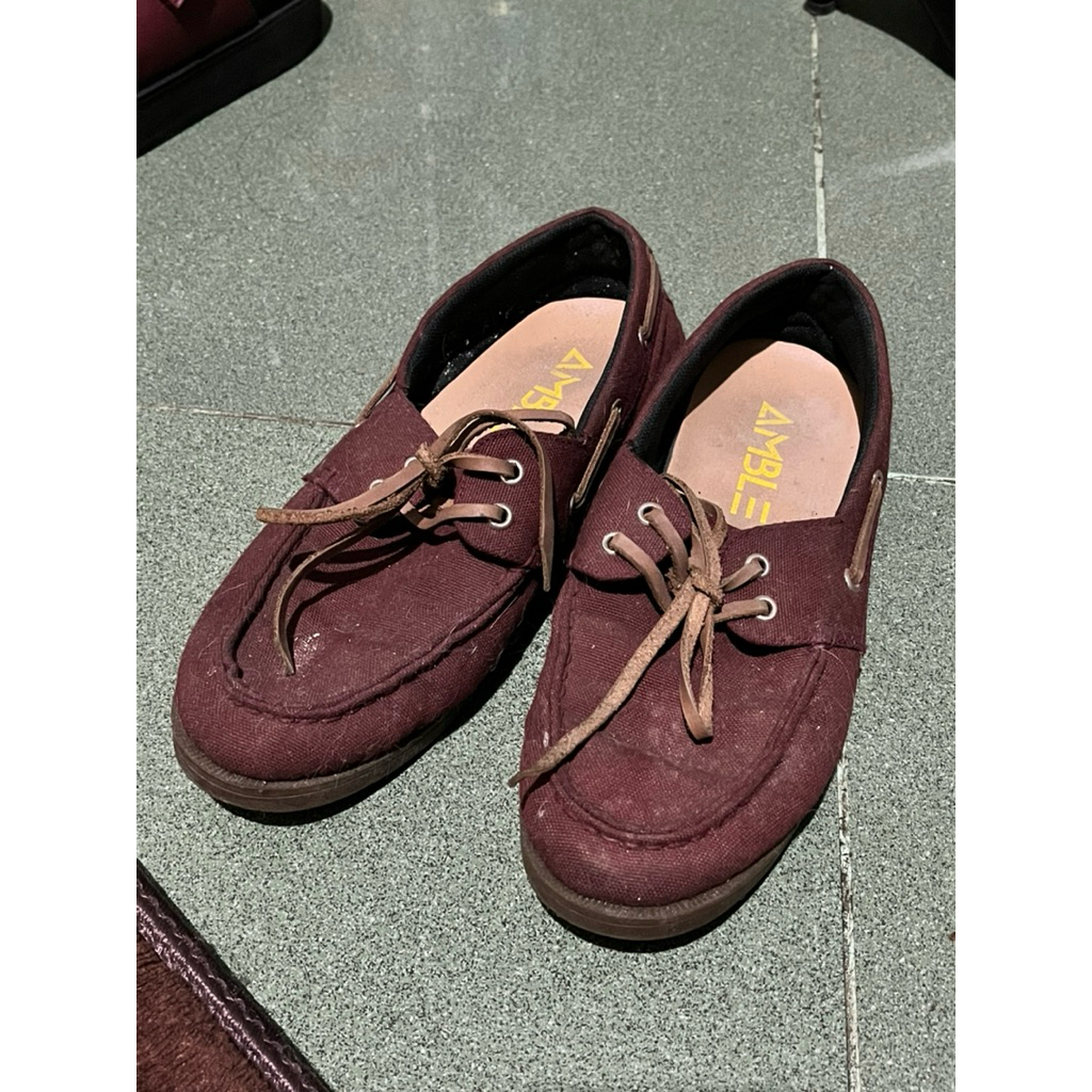 Prelove Sepatu Kanvas Amble Footwear