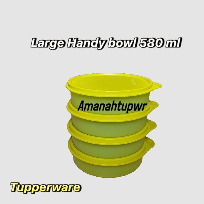 LHB large handy bowl tupperware bekal bulat