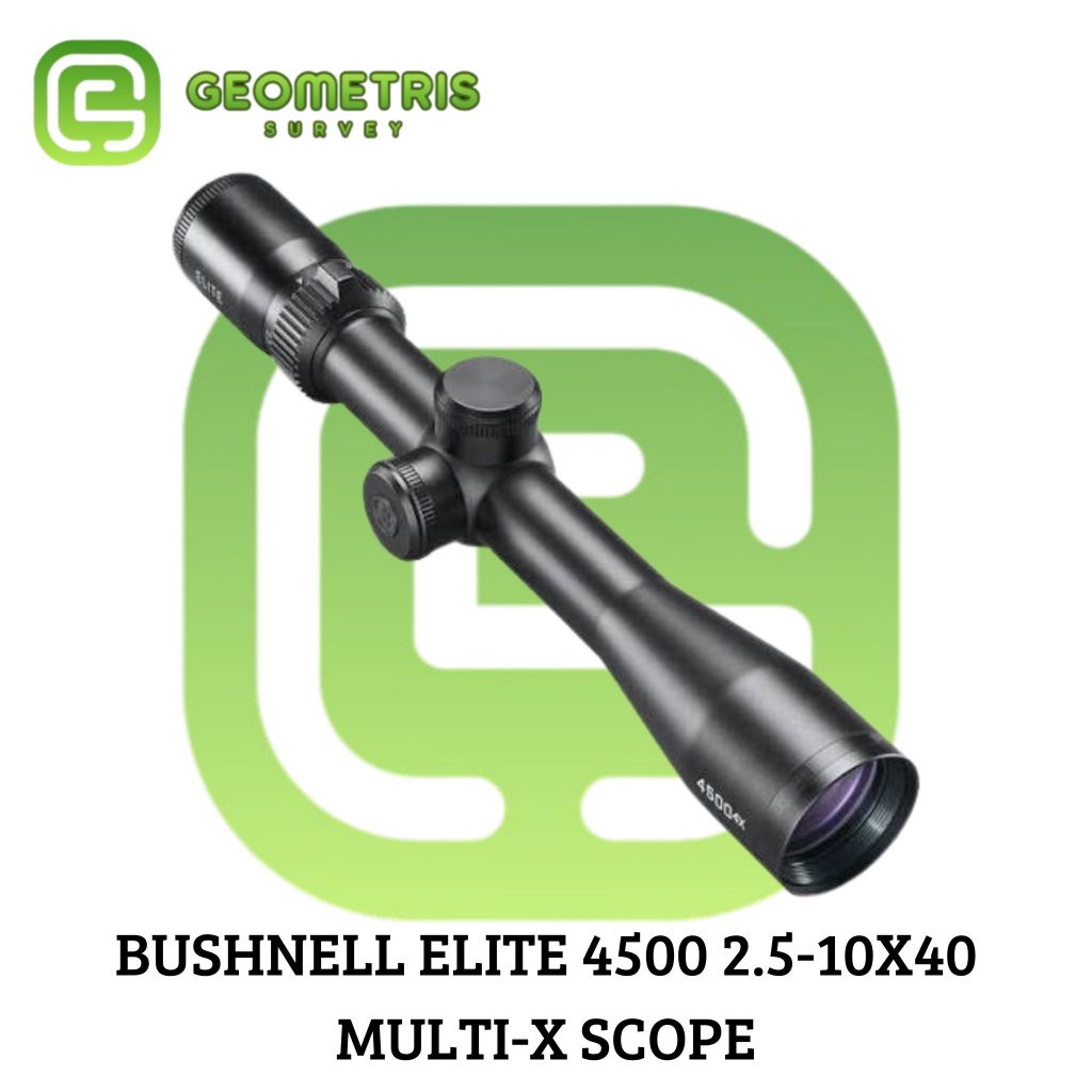 Bushnell Elite 4500 2.5-10x40 Multi-X Scope 452104 Made in Japan RifleScopes