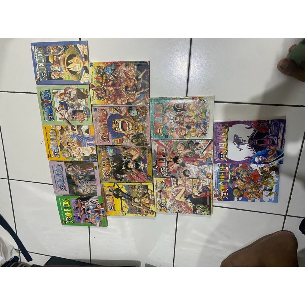 JUAL KOMIK SET ONE PIECE SECOND KOLPRI