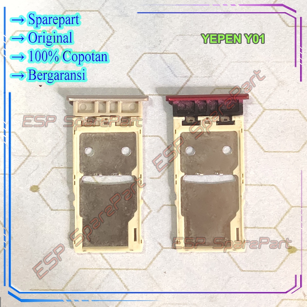 Simtray YEPEN Y01 Simlock Dudukan Tempat Slot Simcard Copotan