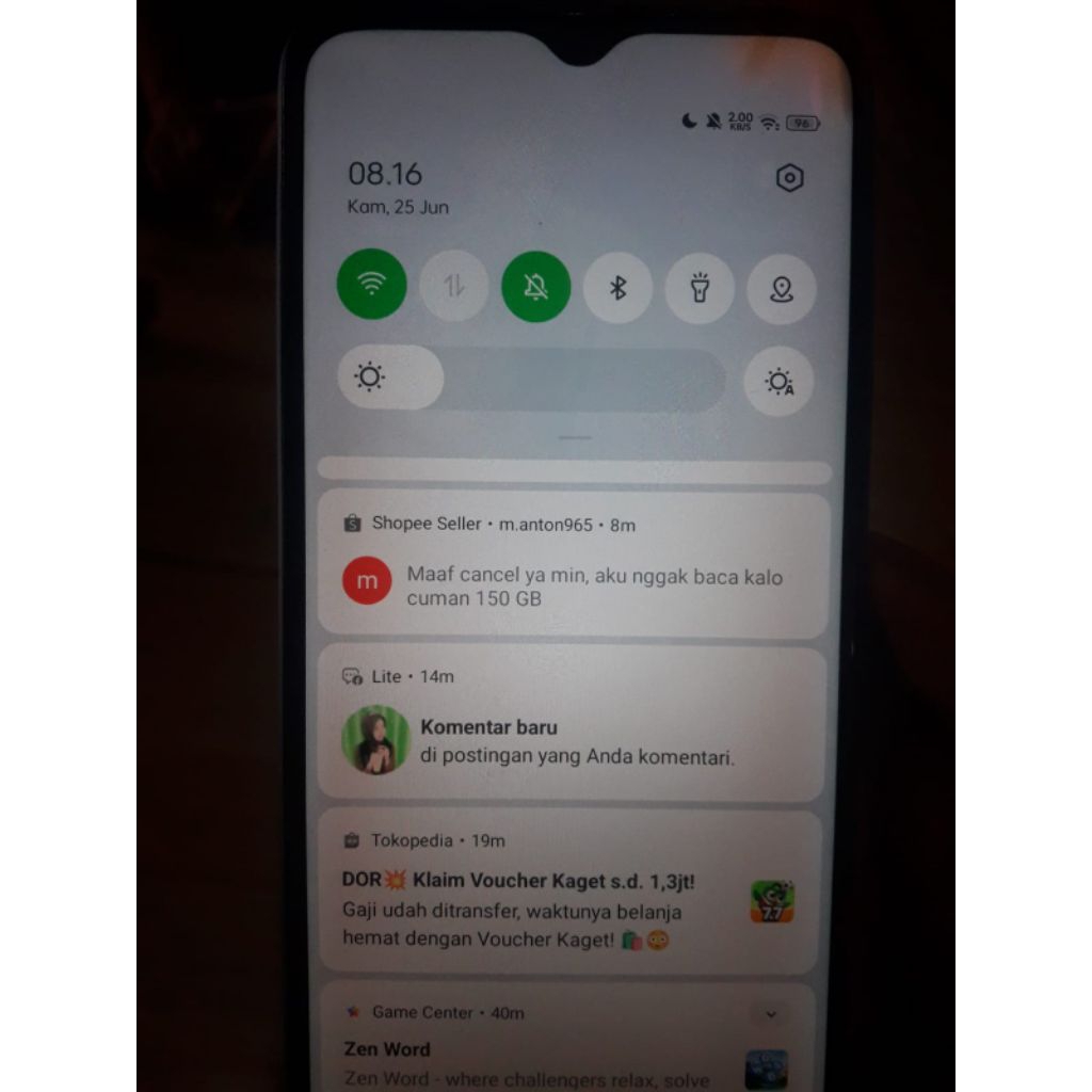 RINKA-WAJIB BAYAR DIAWAL HP OPPO A17 RAM 4+4/64GB SECOND MINUS BACA DESKRIPSI