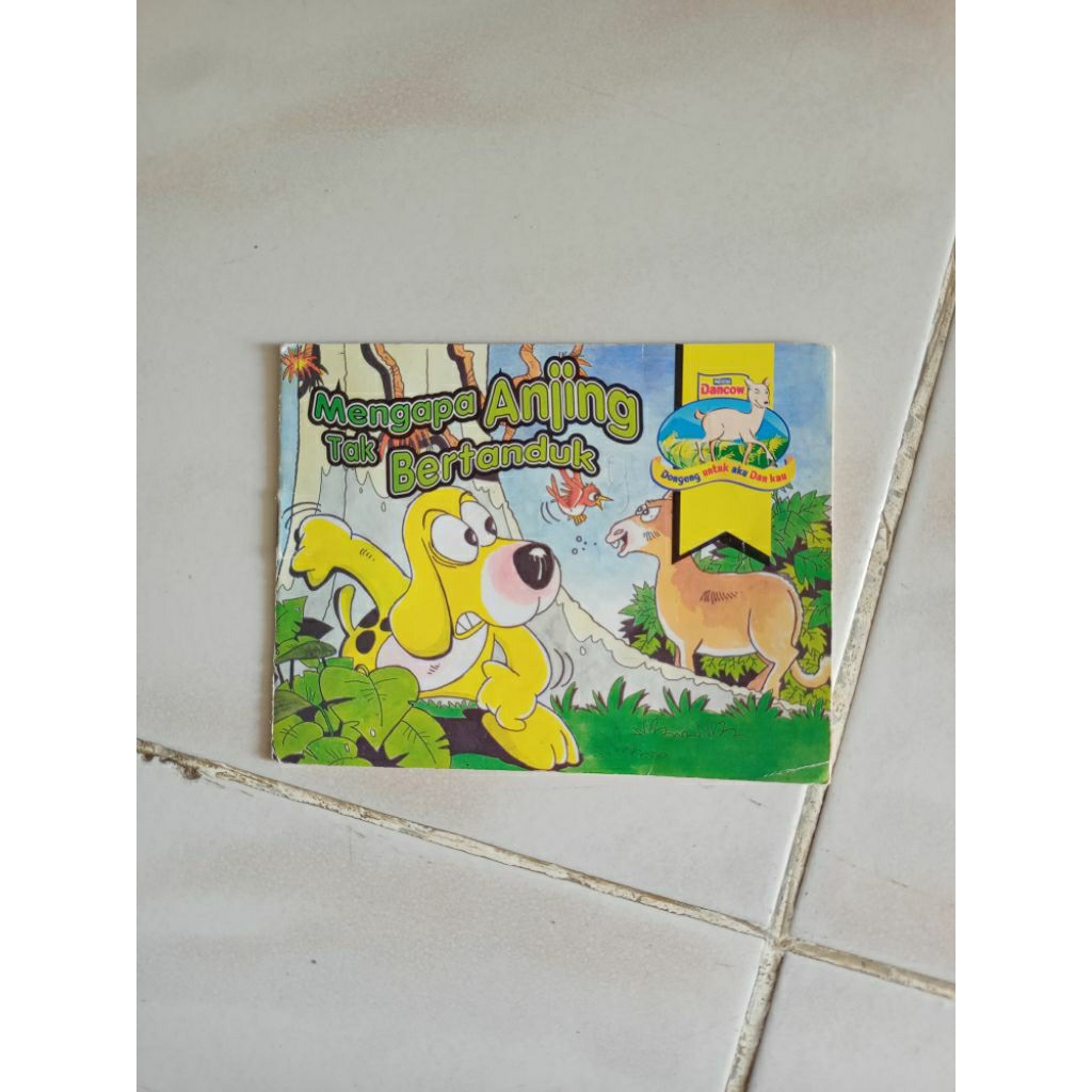 Buku dongeng dancow jaman dulu