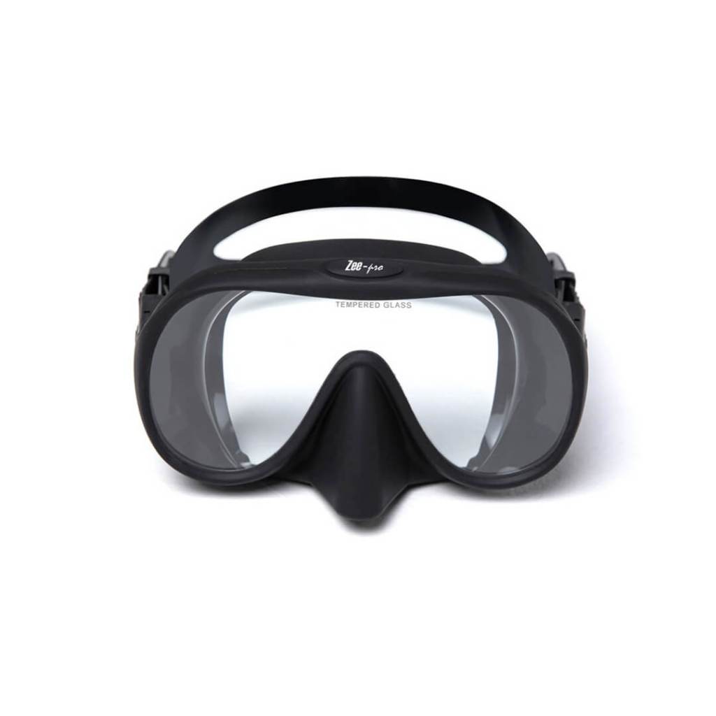 Mask Scuba Dive Diving Frameless Zeepro M1 Copy Hollis Kacamata Selam Freedive Freediving