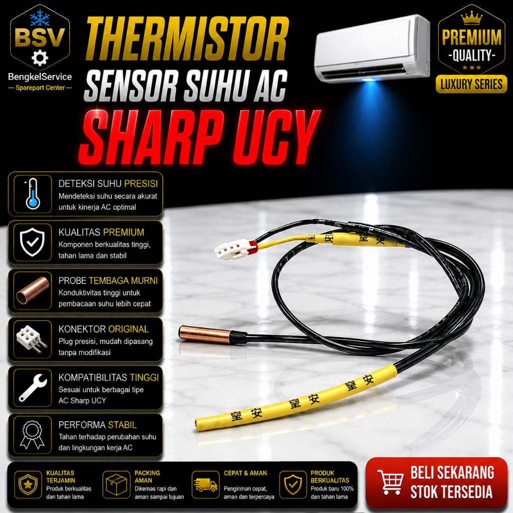 Thermistor Termis AC SHARP