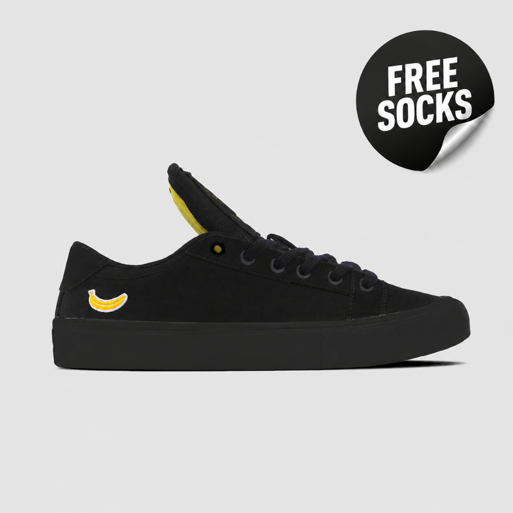 FYC FOOTWEAR  - CAVEN CLASSIC ALL BLACK ADULT - SEPATU PRIA WANITA