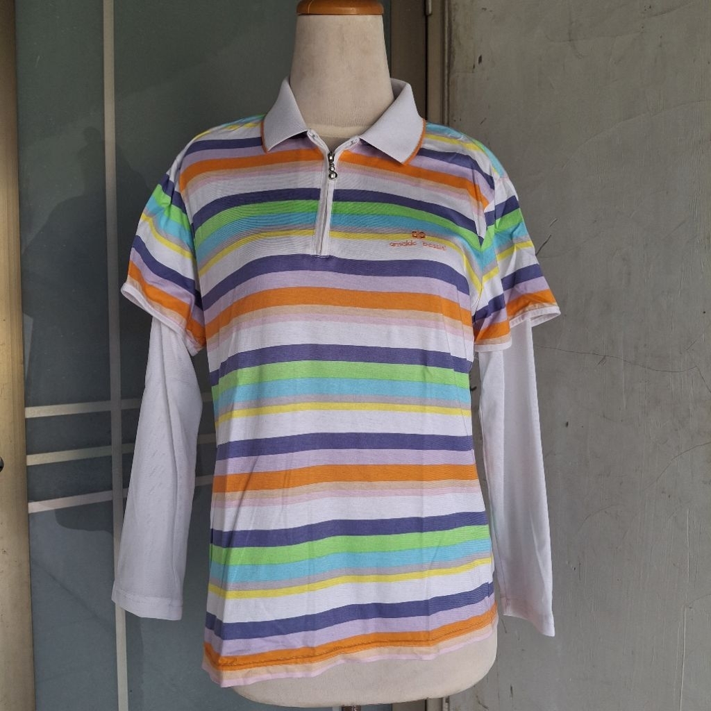 arnaldo bassini GOLF classic polo women preloved