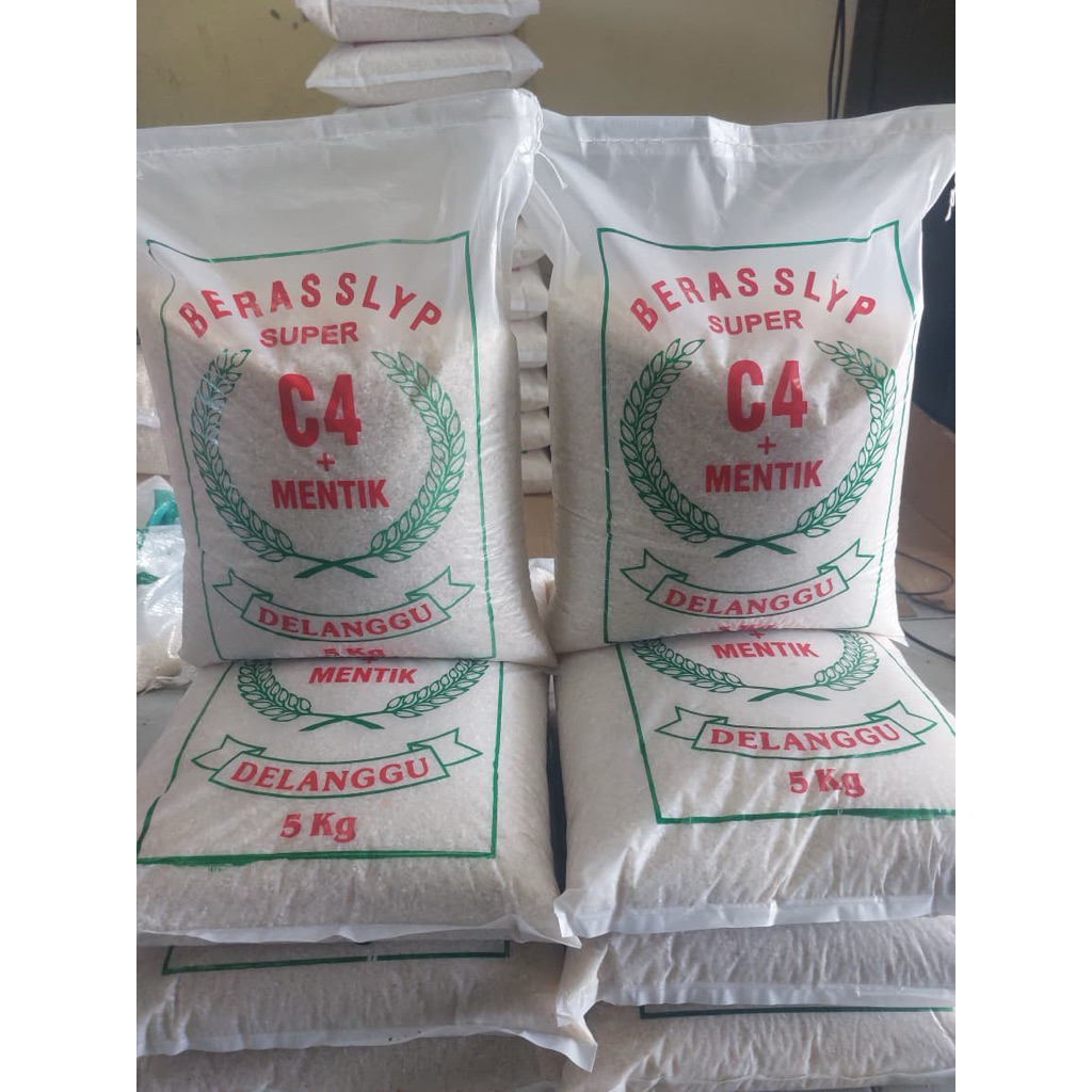 BERAS DELANGGU SUPER C4 RAJA+MENTIK 5kg