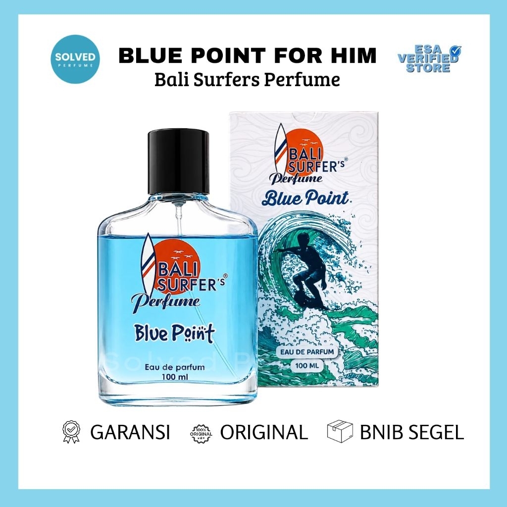 BSP Blue Point Him Bali Surfers Parfum Blue Point BSP Pria Original Tahan Lama Parfum BSP Blue Point